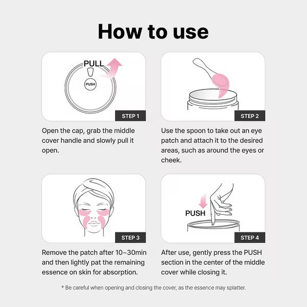 Ivrona™ Collagen Hydrogel Eye Mask Moisturizing