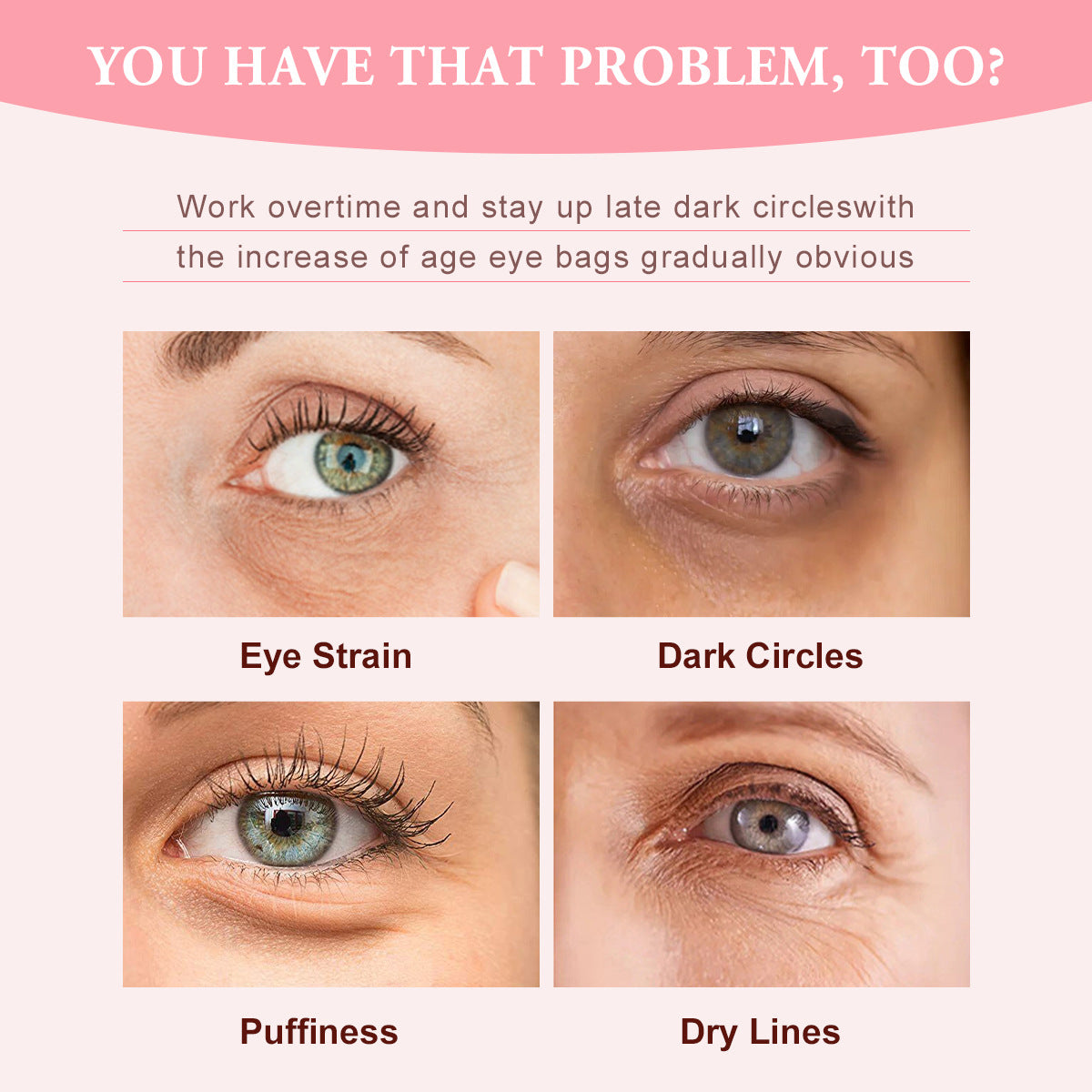 Ivrona™ Collagen Hydrogel Eye Mask Moisturizing