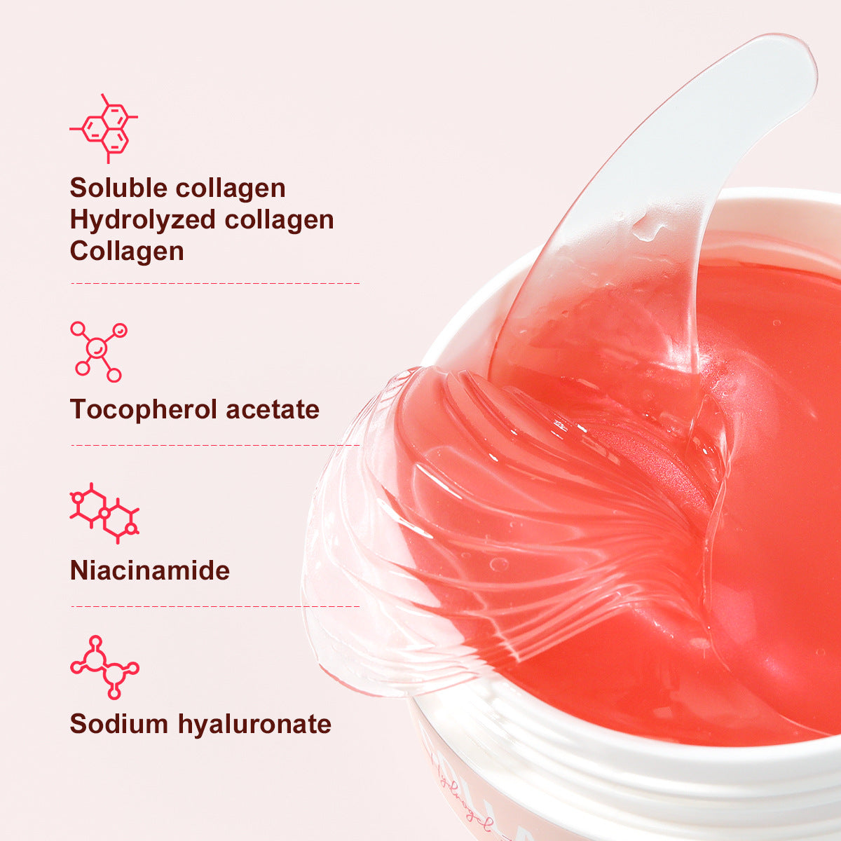 Ivrona™ Collagen Hydrogel Eye Mask Moisturizing