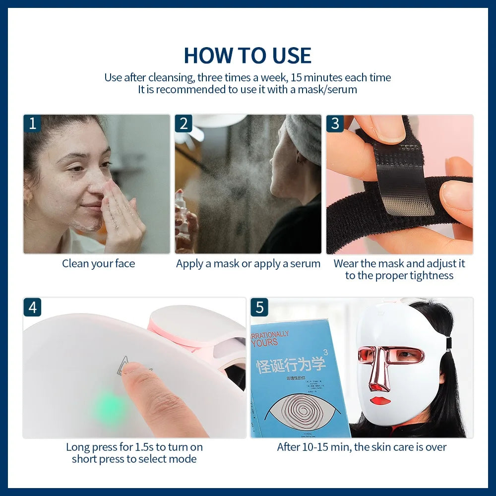 Ivrona™ LED Face Mask Photon