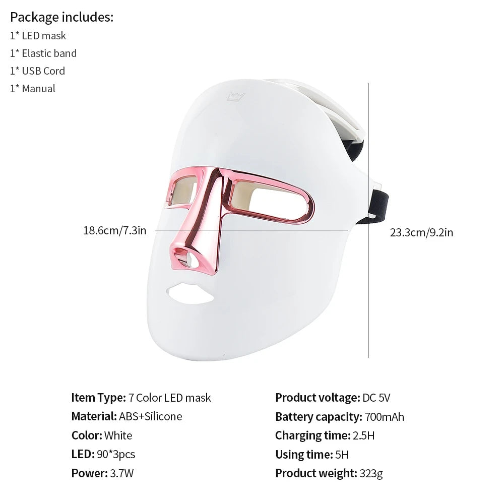 Ivrona™ LED Face Mask Photon