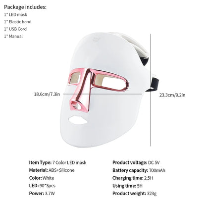 Ivrona™ LED Face Mask Photon